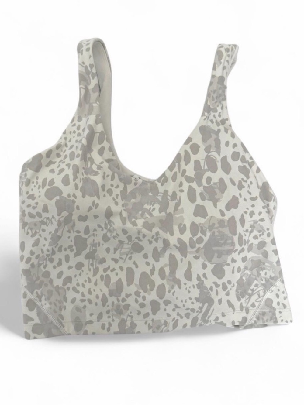 lululemon athletica Beige Leopard Camo Sports Tee